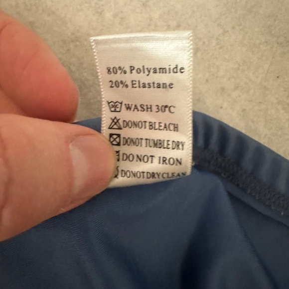 Black Unicorn Low Rise Swimsuit Small Gently worn 80% polyamide/20% elastane - Picture 6 of 6